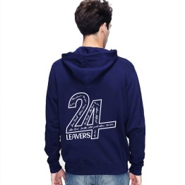 Leavers Farewell Hoodie 2024 Name Inside Printed Banner Design Stars & Stripes Hood