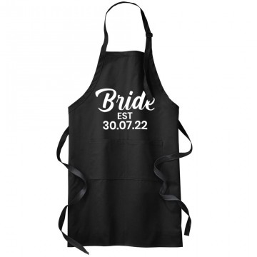 Your Custom Name And Date Gift For Women Adults Professional Chef Kitchen Cooking Apron