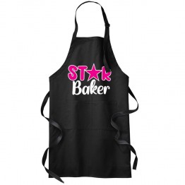 Star Baker Proud Womens Kitchen BBQ Grill Chef Cooking Baking Professional Apron