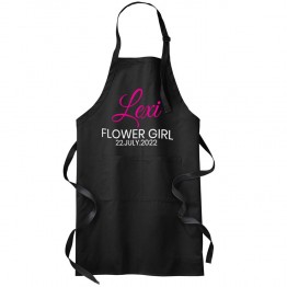 Lexi Flower Girl Womens Kitchen BBQ Grill Chef Cooking Baking Professional Apron