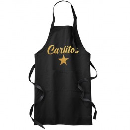 Carlitos Star Gangster Unisex Adults Outdoor BBQ Grill Kitchen Chef Professional Cooking Apron