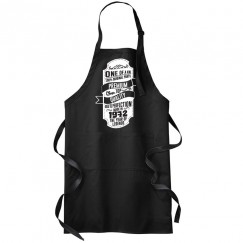 One Of A King Aged To Prefection Made In 1972 The Year Of Legend BBQ Grill Kitchen Chef Professional Cooking Apron 