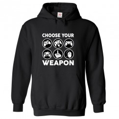 Choose Your Weapon Gaming Controller Hoodie