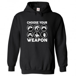 Choose Your Weapon Gaming Controller Hoodie