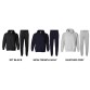 Unisex Personalised Tracksuit Hooded Sweatshirt & Jog Pants Set with School Leavers 2023 Design with Left and Right Custom Text Printing 