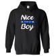 Nice Jewish Boy Magen David Classic Graphic Print Funny Family Unisex Kids & Adults Pullover Hoodie