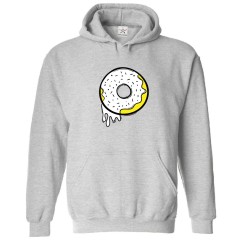 Creamy Donut Graphic Print Comic Unisex Kids And Adults Pullover Hoodie