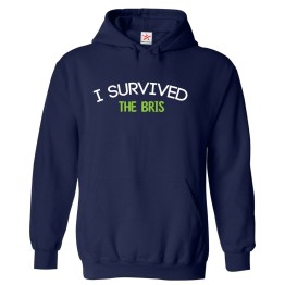 I Survived The Bris Classic Sarcastic Comical Funny Unisex Kids And Adults Pullover Hoodie