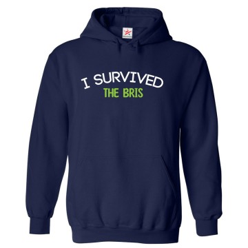 I Survived The Bris Classic Sarcastic Comical Funny Unisex Kids And Adults Pullover Hoodie