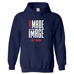 I Was Made In The Image Of God Sarcastic Funny Comical Unisex Kids And Adults Pullover Hoodie
