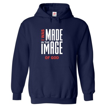 I Was Made In The Image Of God Sarcastic Funny Comical Unisex Kids And Adults Pullover Hoodie