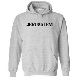 Jerusalem Israel Jewish Classic Sarcastic Comical Funny Unisex Kids And Adults Pullover Hoodie