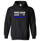 Keep Calm And Mazel Tov Yiddish Good Luck Jewish Classic Funny Comic Festive Unisex Kids And Adults Pullover Hoodie