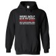 Were Wolf Bar Mitzvah Spooky Scary Boy Becoming Men Becoming Wolves Funny Qoute Festival Celebration Unisex Kids And Adults Pullover Hoodie