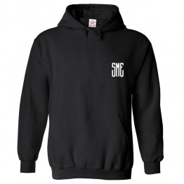 Personalised Front Left Chest Your Custom Initials Hoodie