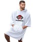 Train Hard Barbell Dumbbell Unisex Classic Fit Adult Hooded Poncho For Gym Lovers