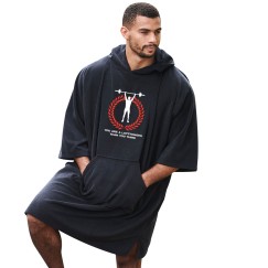 You Are A Lot Stronger Than You Think Workout Weightlifting Classic Fit Unisex Adult Hooded Poncho For Gym Lovers