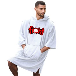 Fight Punch Classic Graphic Print Unisex Adult Hooded Poncho