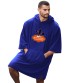 "Go The Extra Mile It's Never Crowded." Weightlifting Workout Unisex Adult Hooded Poncho For Gym Lovers