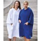 "The Body Achieves What The Mind Believes." Unisex Adult Hooded Poncho For Gym Lovers Motivational Quote Graphic Print
