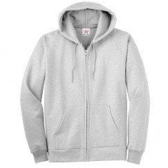 Plain Zip Up Hoodie