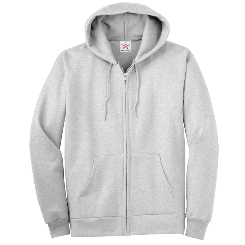 plain zip up hoodie