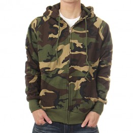 Camo Zip Hoodie