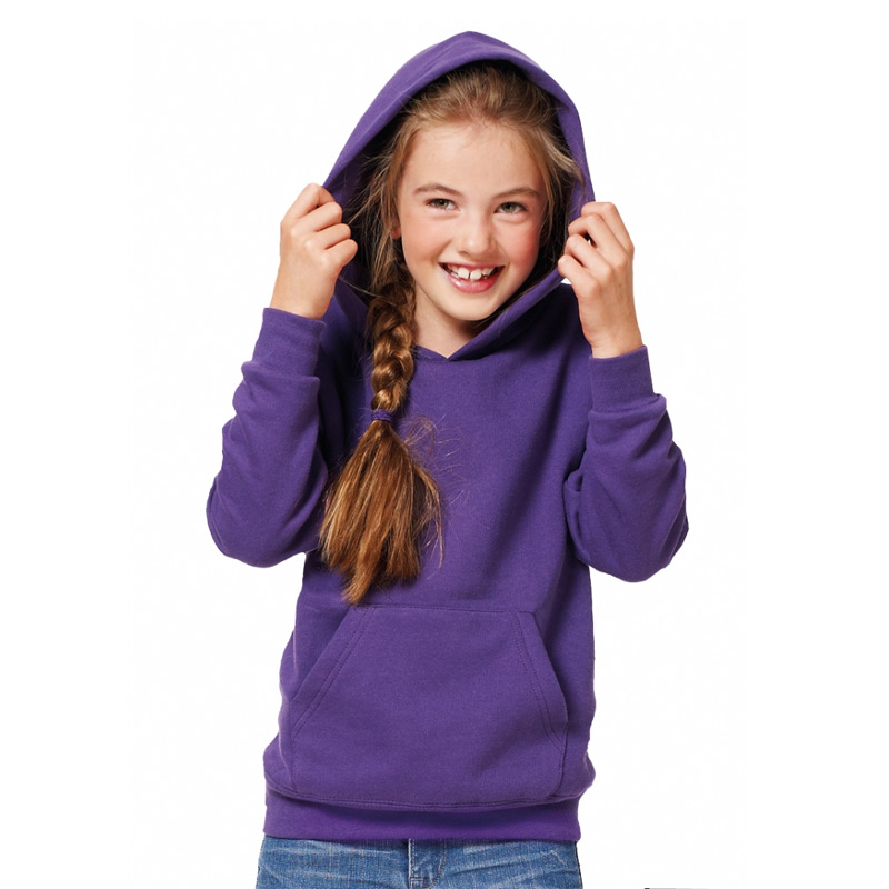 Urban Road Kids Heavy Blend Plain Hoody Hooded Sweatshirt Top for Boys & Girls 