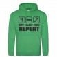 Eat Sleep Pixel Game Mining Hoodie