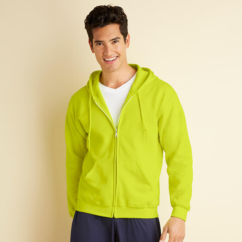 Download Blank Zipper HeavyBlend full zip hooded sweatshirt Blank ...