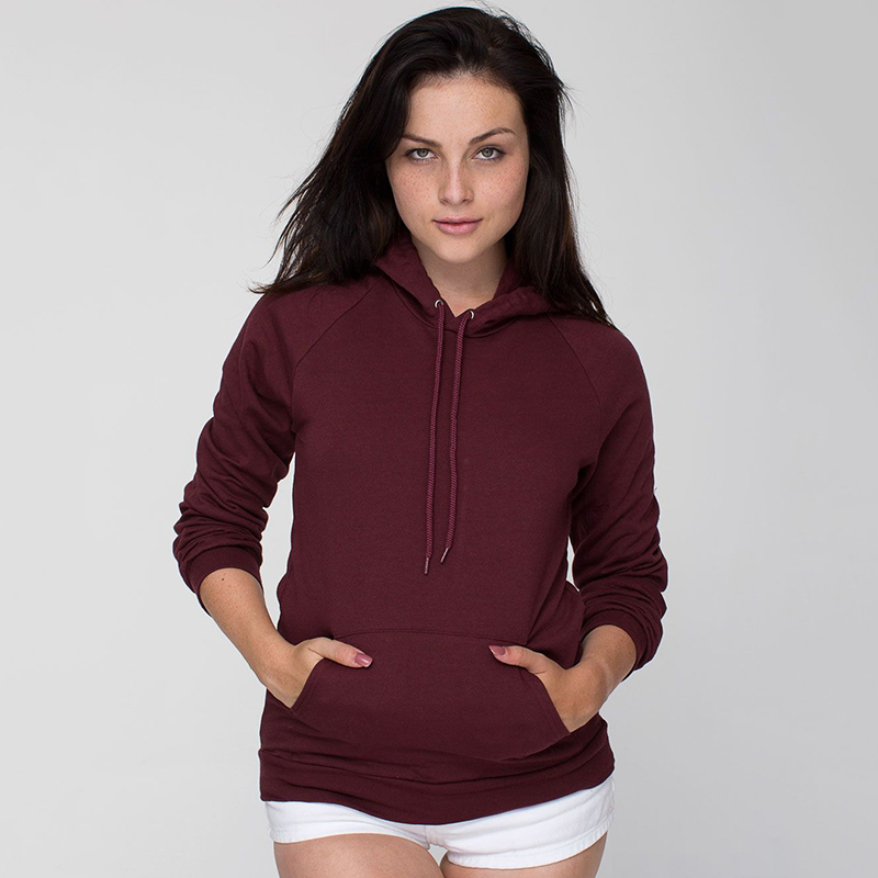 Blank Pullover California fleece pullover hoodie American Apparel 244 ...